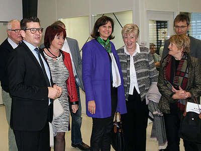 Baieri liidumaa ministri Ilse Aigner külastab ept GmbH-d