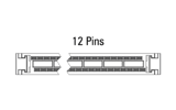 One27 IDC-pistikupesa, 12-kontaktiline