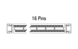 One27 IDC-pistikupesa, 16-kontaktiline
